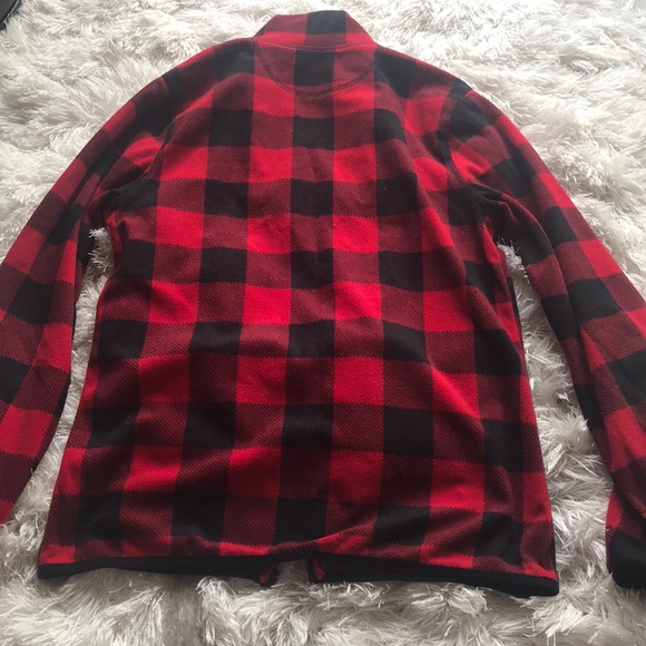 Fleece Plaid Jacket❤️🖤 - Picture 2 of 2